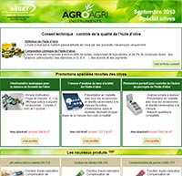 newsletter d'agro-gri.fr de septembre 2013 special olives