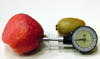 Mesurer la fermeté des fruits