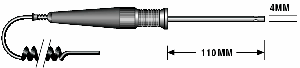 Sonde de température PT100 pour air