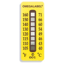 Indicateurs de Température Irréversibles - 8 segments - Lot de 10