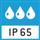 Protection contre  poussière et proj. d’eau IP 65